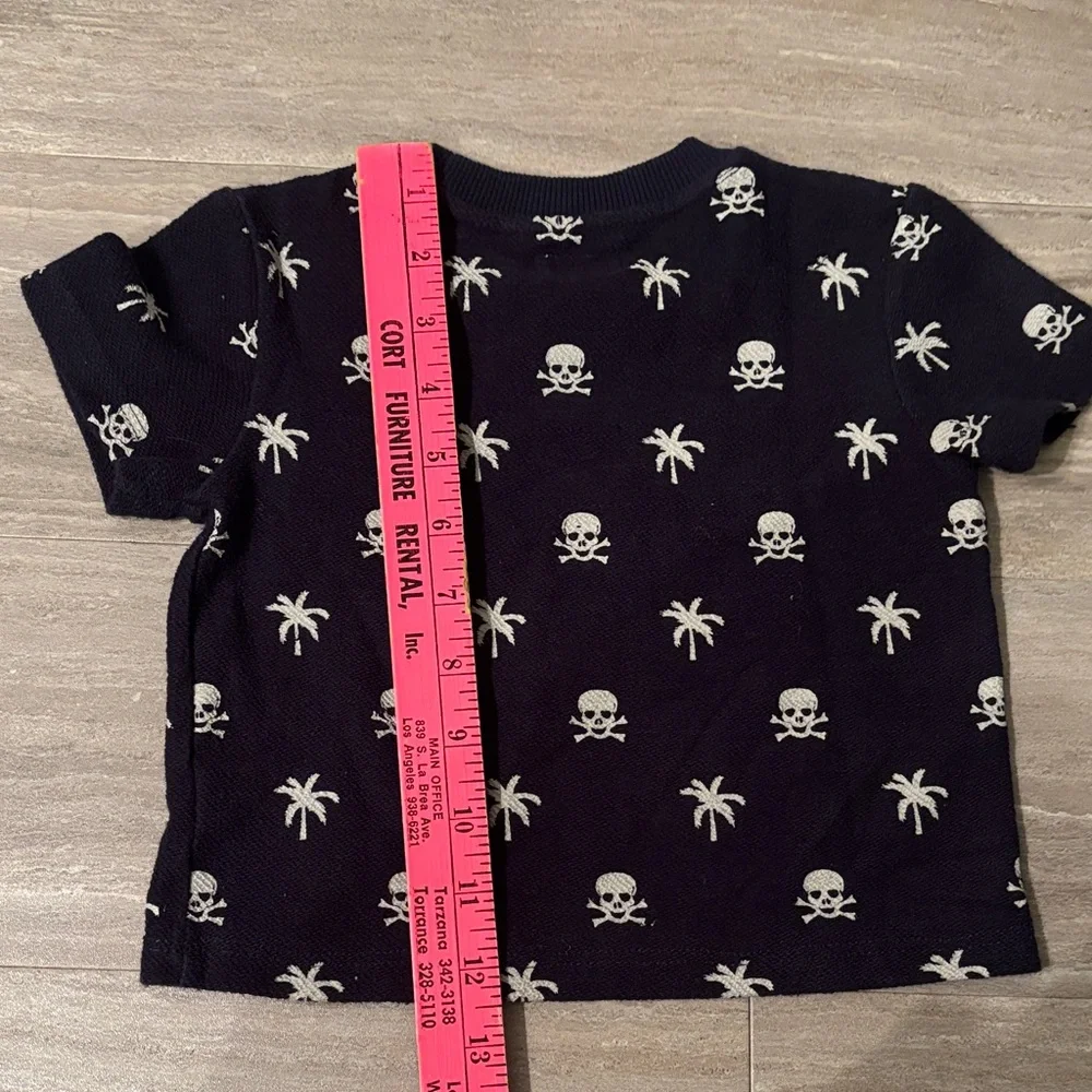 Hudson Jeans Navy Skull Sweater with Denim Jeans Set